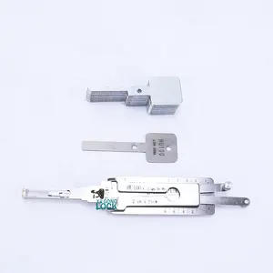 100% 原装锁匠 Lishi 2 合 1 HU100 汽车钥匙阅读器工具