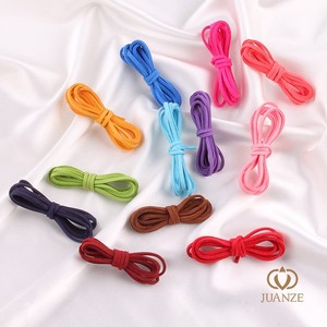 DIY <b>Bracelet</b> Materials 2.5mm Korean Suede Cord Double Braided Round Eco Friendly For Jewelry Making - Product Image 1