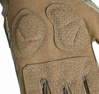 Gants tactiques de haute qualité Microfibre Camouflage Sports de plein air Cyclisme Pêche Auto-chauffant Antidérapant Doigt complet Coupe-vent