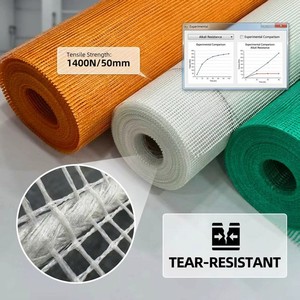 Maille en fibre de verre résistante aux alcalis et aux hautes températures 160g/<span class=keywords><strong>m2</strong></span> 700 pour l'isolation des murs extérieurs ETICS CE - Product Image 6