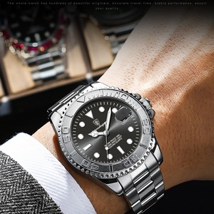 Montre de luxe pour homme POEDAGAR, montre à quartz pour homme, montre de sport étanche, lumineuse, avec date, en acier inoxydable, montres pour homme, Reloj+boîte - Product Image 6