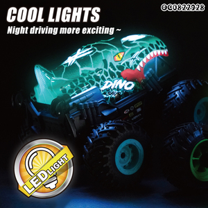 Voiture télécommandée 4x4 Stunt Shark RC 2.4g à l'échelle 1:20, jouet rotatif à 360° pour enfants - Product Image 3