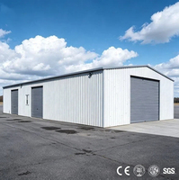 Edificio de Almacenamiento Metálico Prefabricado con Estructura de Acero Ligero, Personalizado a Precio de Fábrica, para Almacenes, Talleres y Naves Industriales