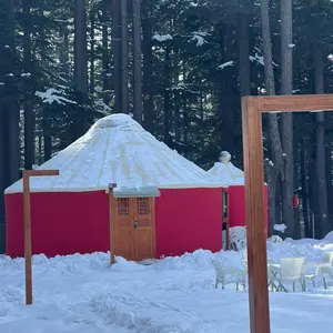 Lều Cắm Trại Lều Cắm Trại Ngoài Trời Kiểu Mông Cổ Sang Trọng Ngôi Nhà Hiện Đại Quyến Rũ