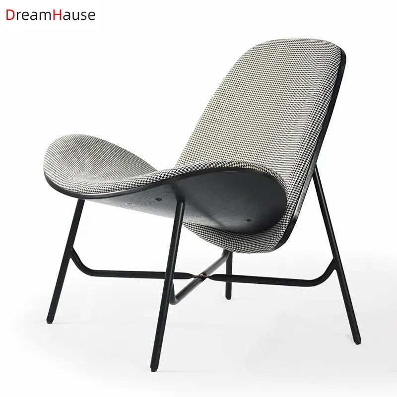 Dreamhause Phong Cách Bắc Âu Hiện Đại Ghế Công Nghiệp Phòng Khách Giường Phòng Vỏ Ghế Gỗ Ghế Lounger Cho Nhà Hàng Khách Sạn Sử Dụng