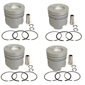 Baru 4 Set STD Piston Kit dengan Cincin Fit Fit untuk Mesin Nissan FD35 102.5MM