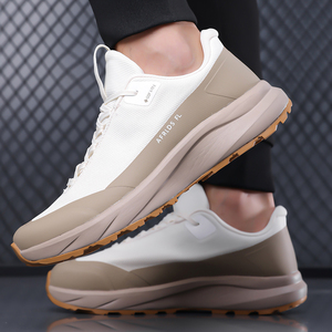 Zapatillas Deportivas Casuales Negras Versátiles y Sencillas de Alta Calidad Personalizadas, Ligeras, Antideslizantes e Impermeables para Hombre, Zapatos para Senderismo y Actividades al Aire Libre - Product Image 6