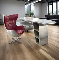 Combattant Vintage pour Wing Executive Desk Design industriel en aluminium avec couleur personnalisée pour usage domestique et commercial