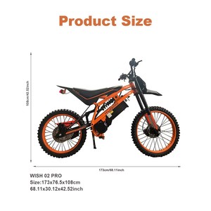 Nuova Moto/Bicicletta Elettrica 2500W 60V 27AH Guangdong Cina Sotto i 50km/h Fornitura Esclusiva Transfrontaliera - Product Image 2