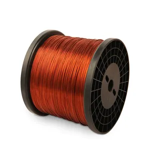 Professional QA-2/130 Enameled Copper Wire Coil Winding Wire For Motor Transformer 1.50mm-2.50mm Natural Solid T/T 30% 130C~220C