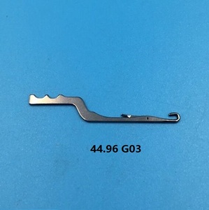 Aiguille à ressort <span class=keywords><strong>Karl</strong></span> Mayer 46.60 Raschel 44.96 en acier métallique, pièces détachées pour machines à tricoter, état neuf ou d'occasion - Product Image 5