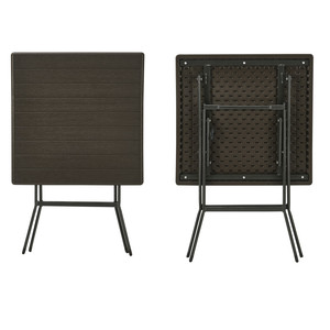 <span class=keywords><strong>Chaise</strong></span> <span class=keywords><strong>pliante</strong></span> en bois, plastique durable <span class=keywords><strong>et</strong></span> léger, idéal pour le <span class=keywords><strong>camping</strong></span>, pique-nique, le café ou le jardin, 55x2022 62 cm - Product Image 5