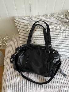 Bolso Tote de PU de Gran Capacidad, Estilo Coreano 2025, para Mujer, Impermeable, con Bolsillo con Cremallera, para Viajes, Portátil y Hombro - Product Image 6
