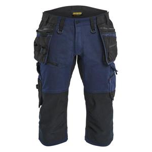 BLAKLADER - 197711498699C54 Pantalones cortos piratas duraderos en elástico bidireccional Azul marino oscuro/Negro-PANTALÓN DE TRABAJO EAN 7330509957004 - Product Image 1