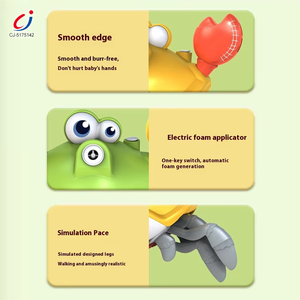 Juguete de burbujas eléctrico Chengji Crawling Crab con música y luz para bebés, juguete de burbujas de agua y jabón para niños, ideal para el verano y actividades al aire libre. - Product Image 3