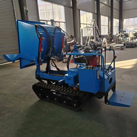 Prix usine Mini-dumper sur chenilles autochargeur à benne, transporteur à moment de charge élevé, tout-terrain