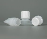 Capuchon de bec verseur en plastique PE de 16 mm de qualité alimentaire pour sachet souple, idéal pour l'emballage de liquides et de condiments