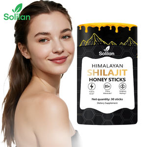 सोलिलन हलाल शाकाहारी शिलजीत भगवा गुम्मस 30 स्टिक/बोतल कार्बनिक केसर प्रतिरक्षा समर्थन ऊर्जा हर्बल पूरक - Product Image 5