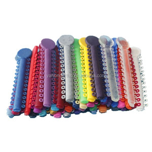 Ligature élastique orthodontique, modules orthodontiques dentaires en élastomère - Product Image 4
