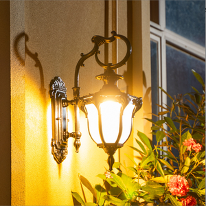 HFBH Lámpara Led Diseño Estilo Europeo Antiguo Vintage Vidrio Industrial Rústico Iluminación Lámpara <span class=keywords><strong>de</strong></span> pared - Product Image 3