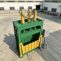 Presse à balles verticale hydraulique lourde sur mesure avec éjection automatique pour foin et compacteur de textiles usagés