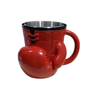 Taza <span class=keywords><strong>de</strong></span> Café <span class=keywords><strong>con</strong></span> Diseño <span class=keywords><strong>de</strong></span> <span class=keywords><strong>Guantes</strong></span> <span class=keywords><strong>de</strong></span> <span class=keywords><strong>Boxeo</strong></span>, Adorno <span class=keywords><strong>de</strong></span> Acero Inoxidable para Mesa, <span class=keywords><strong>con</strong></span> Artesanía <span class=keywords><strong>de</strong></span> Resina, para Regalos Empresariales - Product Image 1