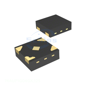 Composants électroniques de circuit logique de canal du fabricant 4 XFDFN Exposed Pad IC INVERTER 1CH 1 INP 5X2SON 74AUP1G04GX125 - Product Image 1