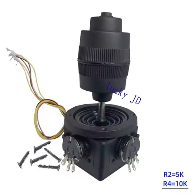 4-Axis 4D JH-D400X-R2/R4 Joystick Potentiometer Rocker Hall Joystick Dimensional Resistance 5K 10K Sealed With Button Switch