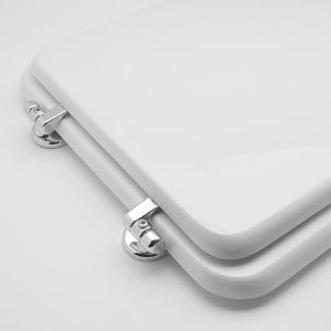 Tapa de Inodoro GSI Blitz Vase de Liberación Rápida con Cierre Suave, Forma Alargada, Material Plástico PP para Baño del Hogar - Product Image 3