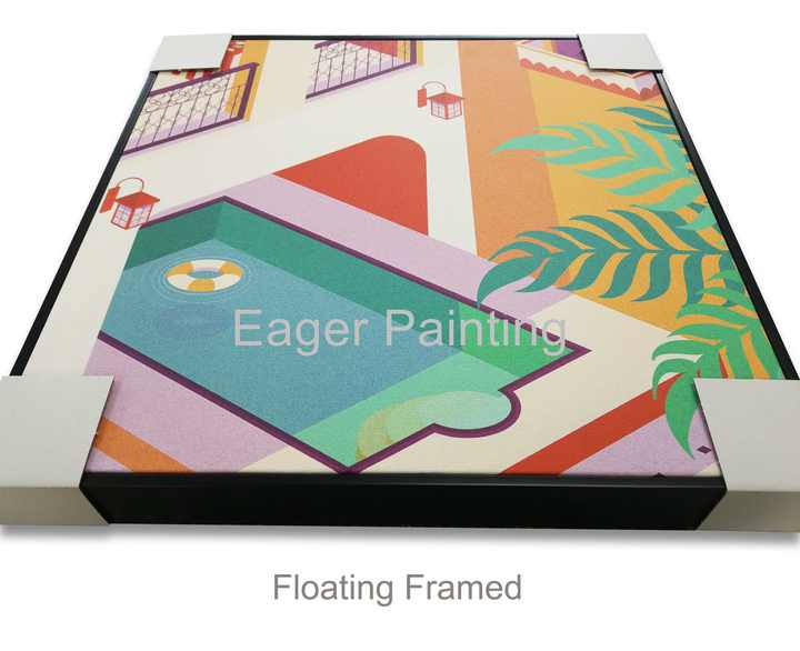 High Quality Giclee Printing Service Custom Canvas Prints Wall Art