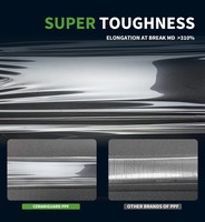 Film de protection de peinture pour voiture CRG SHIELD-PRO 75 Aliphatic TPU transparent PPF brillant auto-réparateur anti-rayures 1,52 m x 15,24 m Garantie 8 ans