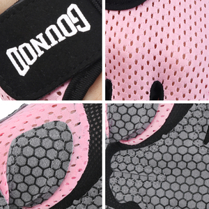 Gants de gymnastique antidérapants fins pour Fitness Sports <span class=keywords><strong>Gym</strong></span> <span class=keywords><strong>Protection</strong></span> des mains absorbant la sueur pour la traction de la <span class=keywords><strong>barre</strong></span> horizontale en polyester - Product Image 2