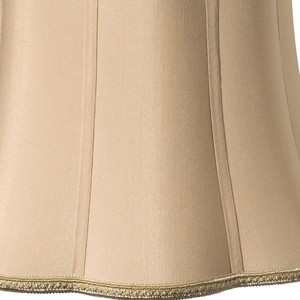Paralume in oro Vintage 16 \ "melone capesante Shantung eleganti cover e sfumature - Product Image 5