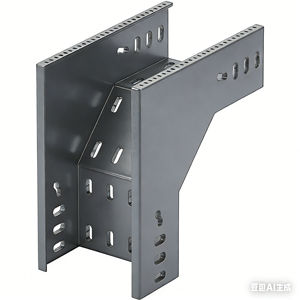 Plateau de câbles perforé pré-galvanisé et thermolaqué, de fabrication chinoise, sur mesure, accessoire horizontal - Product Image 3