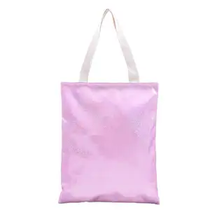 RubySub闪光定制女式手提袋空白升华手提袋手提袋购物袋