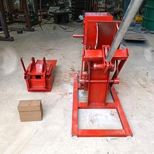 Nhỏ và giá rẻ đất sét gạch nhà sản xuất lồng vào nhau khối đất Máy làm trong kho - Product Image 6