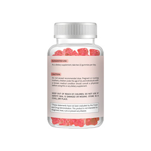Gomitas de Colágeno Hidrolizado con Vitamina C, Biotina y Selenio para Hidratación de la Piel, Crecimiento del Cabello y Salud de las Uñas, Gomitas Masticables Pink Bear - Product Image 6