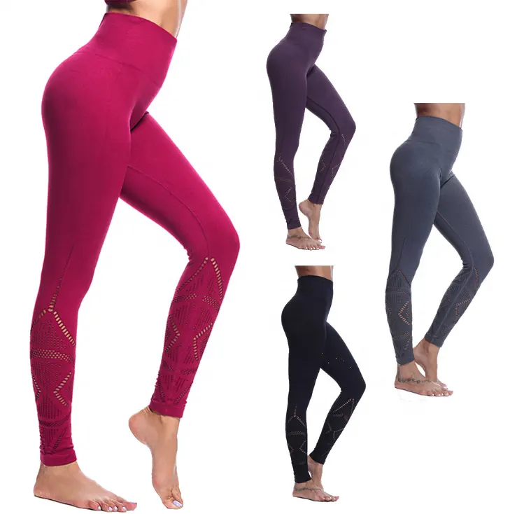 Женские Бесшовные Леггинсы для фитнеса, леггинсы с высокой талией для упражнений, джеггинсы, штаны для йоги
