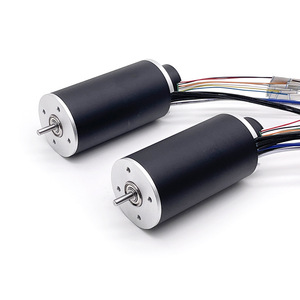มอเตอร์ไร้แกนแบบไร้แปรงถ่าน 3670 พร้อมเอนโค้ดเดอร์, มอเตอร์ไร้แกน 12V แรงบิดสูงแบบลูกปืนคู่ 2 คู่ - Product Image 2