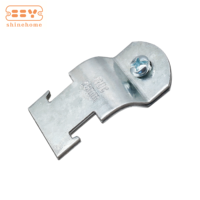 Collier de serrage en U de 25 mm, fixation en acier galvanisé pour canal de montage, pince pour conduit de canalisation