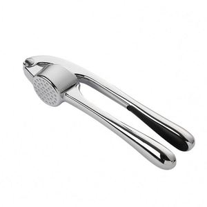 Juego de 3 prensas de ajo manuales de aleación de zinc y acero inoxidable, gruesas y resistentes, para uso doméstico. - Product Image 5