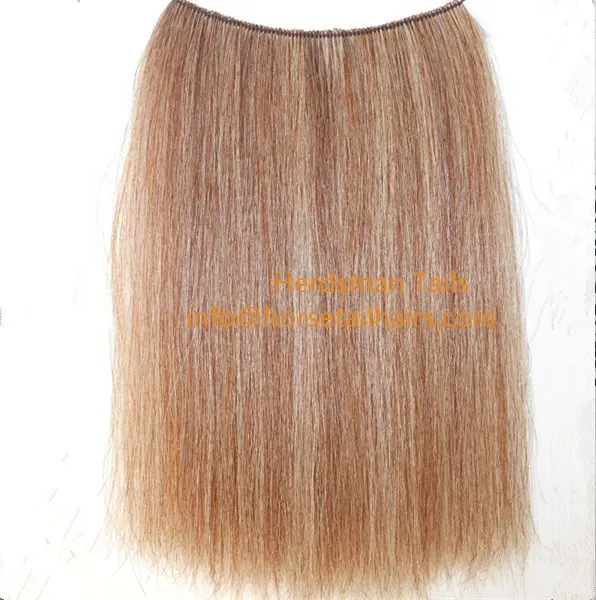 Simulated 2.5cm diameter Horse Hair Tail Bundle And 18" Mane Weft For Rocking Horse Manes And Tails