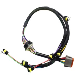 Faisceau de câblage d'injecteur de carburant de moteur diesel de Caterpillar C7 2225917 pour l'excavatrice de pelle - Product Image 1