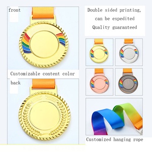 Médaille personnalisée vierge en alliage de zinc pour la course, le cyclisme, le judo – Récompenses sportives pour les jeux, souvenirs et compétitions - Product Image 4