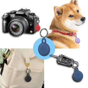 Paquete de <span class=keywords><strong>4</strong></span> fundas de protección completa a prueba de golpes llavero de silicona impermeable para funda <span class=keywords><strong>airtag</strong></span> - Product Image 5