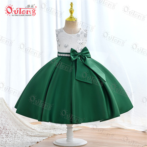 Outong Yoliyolei ragazza principessa gonna trascinare abito da sera compleanno spettacolo gonna Vestido por encima de <span class=keywords><strong>la</strong></span> rodilla - Product Image 1