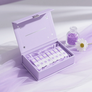 Logotipo personalizado artesanato presente pacote rígido papelão moda fantasia magnética embalagem presente médico patch nariz adesivos caixa de papel - Product Image 1