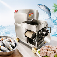 Machine à décortiquer la viande de poisson en acier inoxydable, séparateur d'os de poisson, extracteur de viande de crabe, séparateur de viande de crevettes