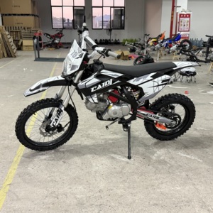 Motocicleta Nueva de <span class=keywords><strong>125cc</strong></span>, 4 Tiempos, con Chasis de Acero, Motocicleta Todoterreno de Gasolina |   Motocicleta de Carreras Todoterreno para Adolescentes/Adultos, Motocross, <span class=keywords><strong>Pit</strong></span> <span class=keywords><strong>Bike</strong></span> - Product Image 1