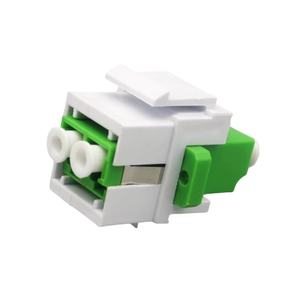 单模多模DX LC至LC母梯形耦合器墙板光纤适配器配线架表面安装盒 - Product Image 4